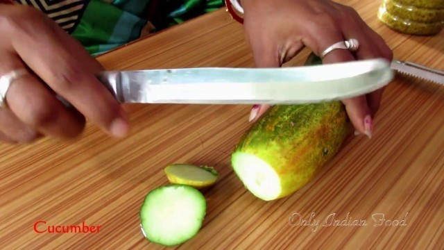 'Tasty Masala Cucumber Recipe - Indian Street Food Recipes - Bengali Kolkata Style'