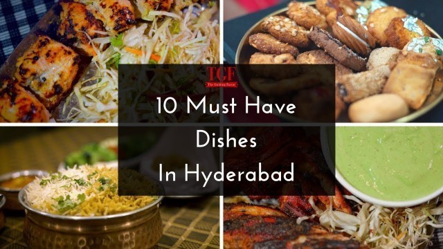 '10 Must try Hyderabadi Dishes | Indian Street Food | Hyderabad'