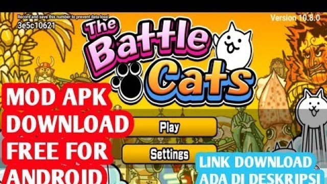 'Cara Download The Battle Cats Mod Apk | Unlimited XP dan Cat Food'