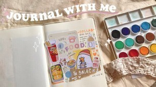 'journal with me 