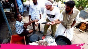 'Fort Kochi INDIAN FOOD Tour - John Abraham Eggs, Masala Seafood & Attractions | Kerala, India'