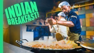 'Best Breakfast in Delhi, India! STUPID Good Indian Street Food Tour in Old Delhi (and New Delhi)'