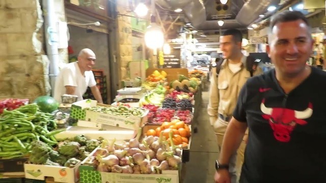 'Ahava Adventures in Jerusalem. The shuk! (Open market) Come walk with me and see for yourself.'