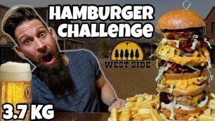 'DISTRUTTORE BURGER Challenge (3.7KG) - Speed Challenge - MAN VS FOOD'