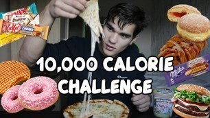 '10,000 CALORIE CHALLENGE | CHEAT DAY #2 | Man VS Food'