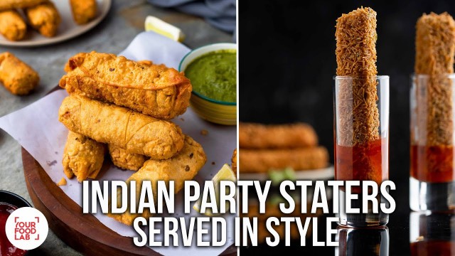 'Indian Party Starters Served in Style'