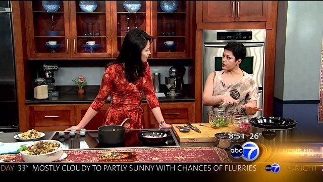 'Indian food: Lamb Biryani in slow cooker, ABC 7 Chicago'