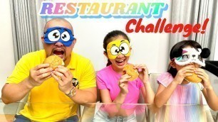 'GUESS THE RESTAURANT CHALLENGE and WIN NEW IPHONE 12 PRO MAX | KAYCEE & RACHEL in WONDERLAND'