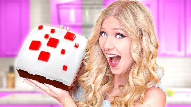 'MINECRAFT vs FORTNITE Cake Bake Off Challenge vs PrestonPlayz! (Boy vs Girl)'