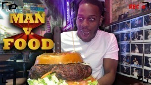 'MAN VS FOOD ( BELLY BUSTER CHALLENGE)'