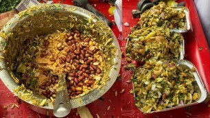 'LEGENDARY Bhel Puri of Delhi University North Campus | 36 Years Old Stall | Indian Street Food'