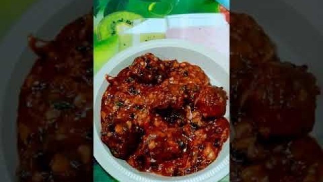 'Veg Manchurian-Dish #fastfood #shorts'