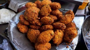 'Dal Vada Making -Indian Street Food'