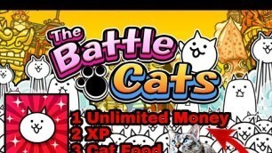 'The Battle Cats MOD APK Update (Unlimited Money, XP, Cat Food)'