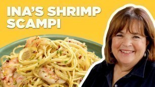 'Barefoot Contessa Makes Linguine with Shrimp Scampi | Food Network'