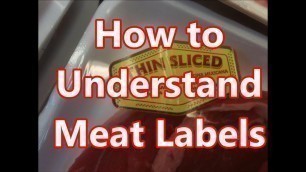 'Superbugs in Our Foods.  Must Watch!  Food label Facts'