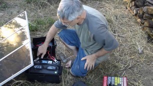 '45 Watt Harbor Freight Solar Kit Tested w/ Excalibur Dehydrator'