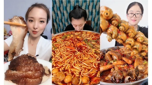 'Chinese various food challenges  Mukbang Eating show Vol  164'