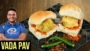 'Vada Pav Recipe | How To Make Vada Pav At Home | Batata Vada | Indian Culinary League - Varun'