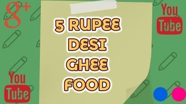 '5 RUPEE | PURE DESI GHEE | STREET FOOD | IN NOIDA | LIKE | SHARE | SUBSCRIBE'