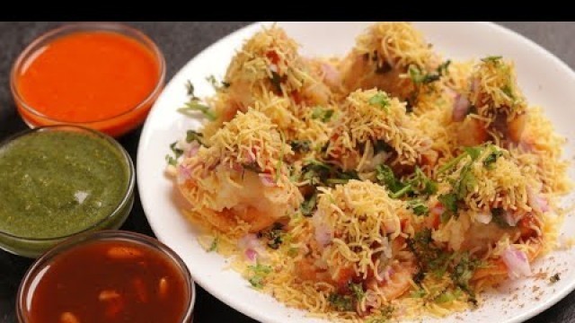 'Street Style Sev Puri Recipe - Mumbai Street Food | सेव पूरी रेसिपी - Aarti Madan'