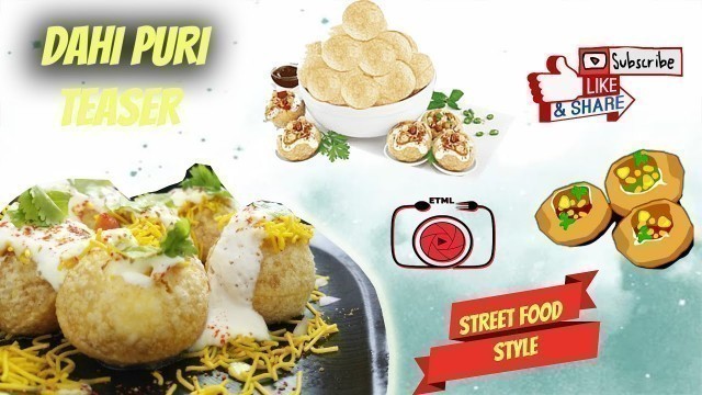 '#shorts Dahi Puri Recipe - Famous Street Food Chaat Recipe Dahi Batata Puri - How to make Dahi Puri'