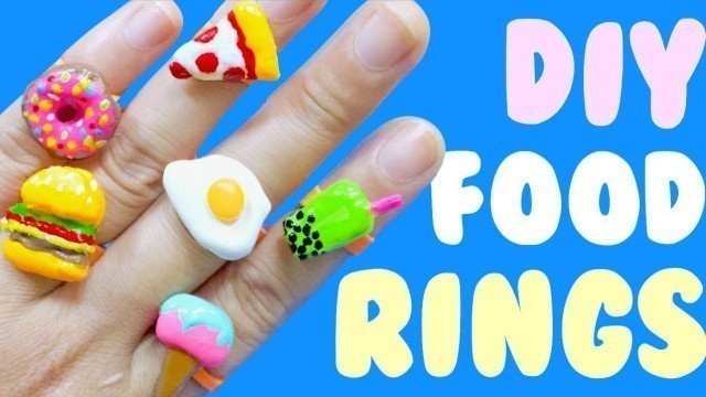 'DIY FOOD RINGS 