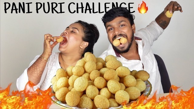 'Pani Puri Challenge with Jaanu 