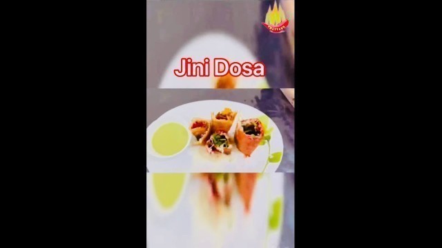 'Jini Dosa Recipe I Mumbai Street Dosa I Fusion Dosa #chattako #shorts  Main Bhi Chef- Hiral Khandhar'