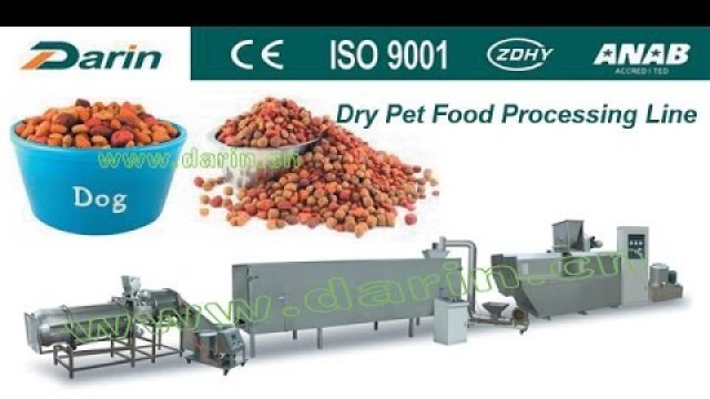 'Dry Animal Pet Food Processing Line Manufacturer Dog Food Machine China Supplier'