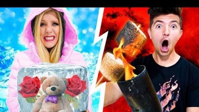 'HOT vs COLD Date Night Challenge ft Preston!'