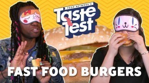 'Fast Food Chain Burgers 