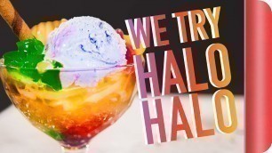 'Brits Try Halo Halo For The First Time!!'