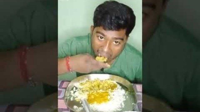 '@Alan Chikin Chow Eating Indian Food youtube Dal Chawal Roti l Eating Challenge l'