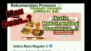 'Rekomendasi Promo Dari Grabfood Bagi Restoran pilihan || ikutin tips nya'