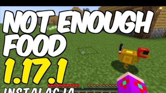 'Jak zainstalować mody do Minecraft 1.17.1 - instalujemy moda Not Enough Food (+ Forge)'