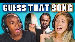 'TEENS GUESS THAT SONG CHALLENGE #3 (React)'