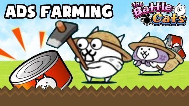 '[The Battle Cats] How To Get Free Cat Food -  Ads Farming with Emulator (PC)'