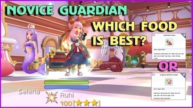 'Novice Guardian | Move Speed or Penetration Food? | Ragnarok M Eternal Love Episode 7'