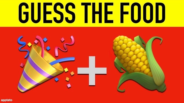 'EMOJI GAME QUIZ #5 - Guess the Food by Emoji Challenge (20 Foods Emojis Quiz)'