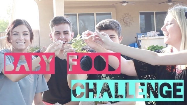 'Gross Baby Food Challenge W/ Preston, Cjades + More!'