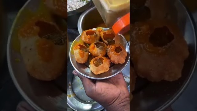 'Pani puri lovers hit like ❤️ #shorts #food #youtubeshorts'