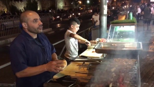 'Damascus gate late night food, Jerusalem Israel'