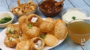 'Original Pani Puri Ki Recipe - Gol Gappay Ki Recipe By Food In 5 Minutes'