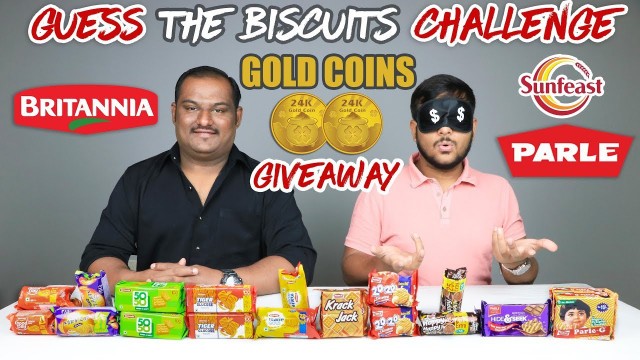 'GUESS THE BISCUITS CHALLENGE | Biscuits / Cookies Eating Competition | Food Challenge'